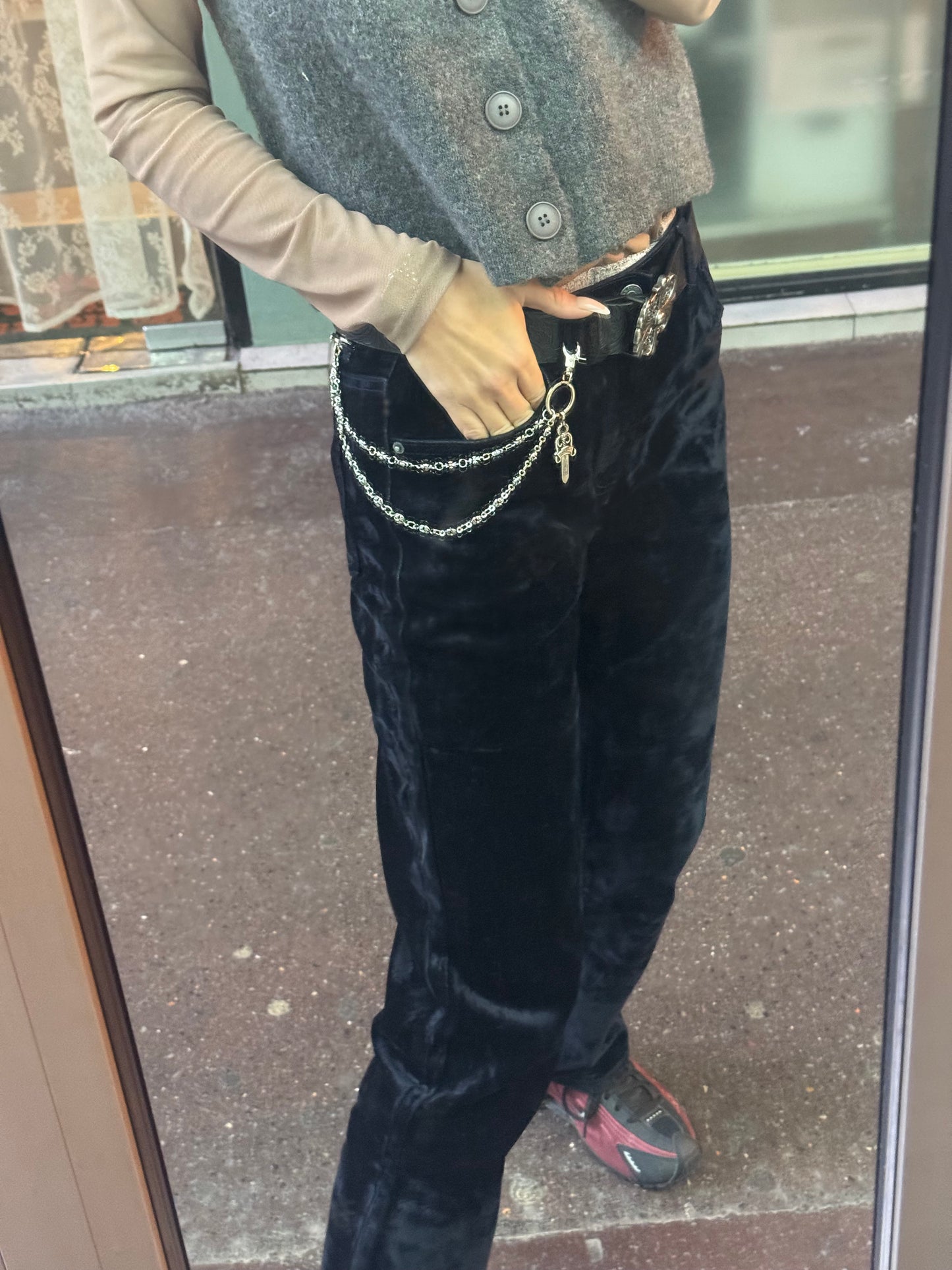 DENIM VELVET