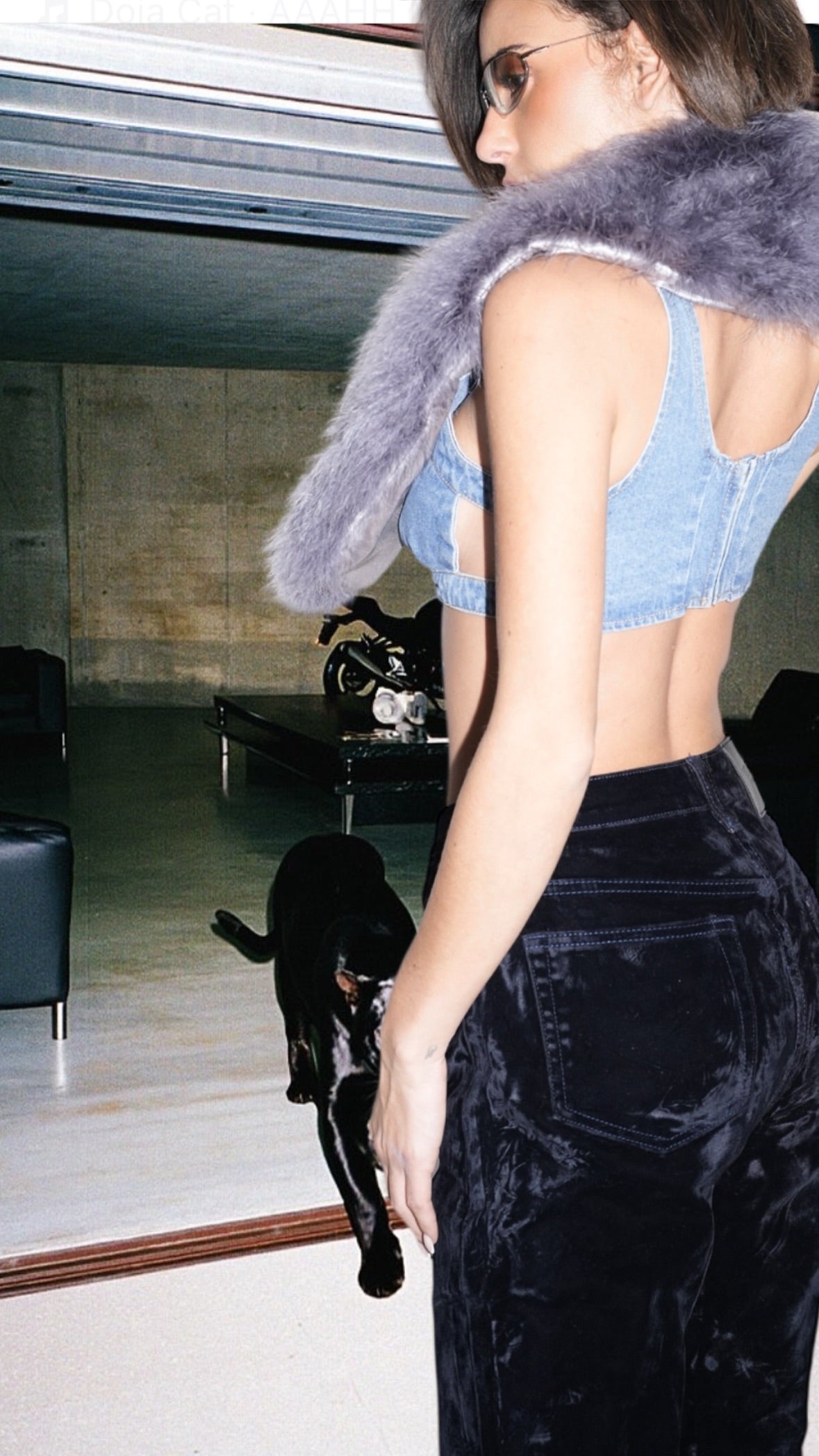 DENIM VELVET