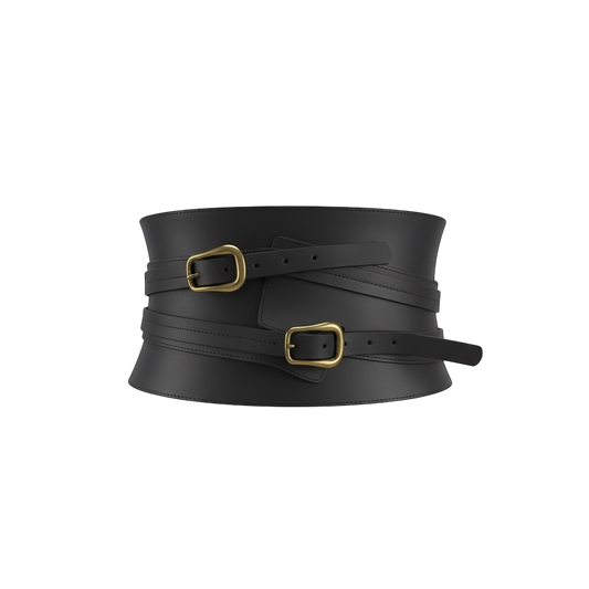 belt-leather-front-view./Belt Leather premium adjustable fashion accessory front view