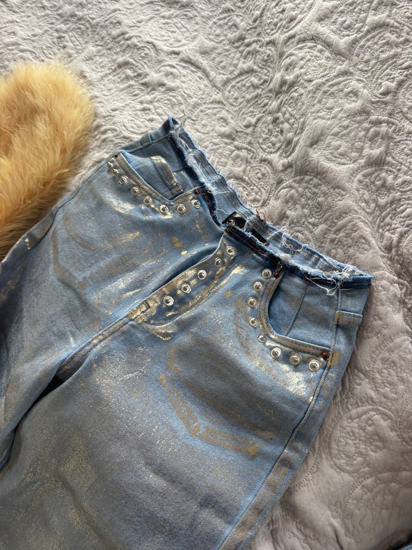 Gold Denim